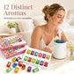 🔥 Tijdelijk 50% Korting！🎁🌺 De frisse geur geeft je direct een beter humeur！🌷 Set van 12 wateroplosbare essentiële oliën