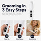 🐾✨ 50% KORTING! Alsof je een fluisterende manicure in je hand hebt die de nagels van je huisdier in 1 minuut slijpt zonder dat hij wakker wordt! LED-display, 3 standen, en nooit meer angst voor de tondeuse.