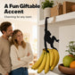 🐒 KOOP 2, KRIJG 1 GRATIS! 🍌 Aapvormige bananenhaken – Leuk design, stevig & ruimtebesparend – Ideaal voor het ophangen van fruit, tassen of keukenapparaten ✨