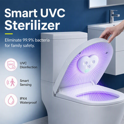 Slimme UVC-toiletdesinfectielamp