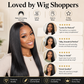Voorgeplukte steile Lace Wig – Natuurlijke haarlijn & hittebestendig ontwerp, geen kunstmatige look meer