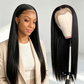 Voorgeplukte steile Lace Wig – Natuurlijke haarlijn & hittebestendig ontwerp, geen kunstmatige look meer