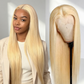 Voorgeplukte steile Lace Wig – Natuurlijke haarlijn & hittebestendig ontwerp, geen kunstmatige look meer