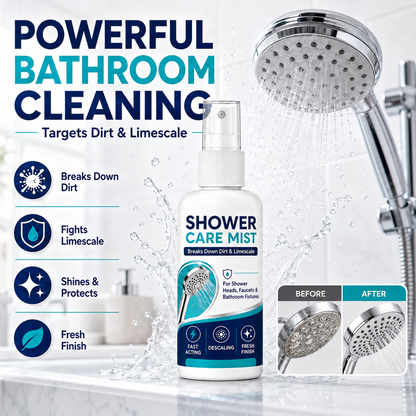 Snelwerkende Kalkverwijderaar Spray voor de Douche