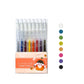 Set met intrekbare glittergelpennen voor journaling en tekene