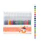 Set met intrekbare glittergelpennen voor journaling en tekene