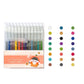 Set met intrekbare glittergelpennen voor journaling en tekene NL