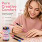 💥 Set van 24 dubbelzijdige nailartpennen in 24 kleuren – Creatief, salonkwaliteit, eenvoudig zelf te gebruiken ✨