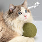 🧶 Gigantische Natuurlijke Kattenkruidbal van 10 cm 🐱🌿 - Kauwbaar & Interactief | Helpt Stress te Verminderen & Tanden te Reinigen | 100% Veilig en Niet-Giftig | Geschikt voor Katten van Alle Leeftijden | 50% KORTING 💚