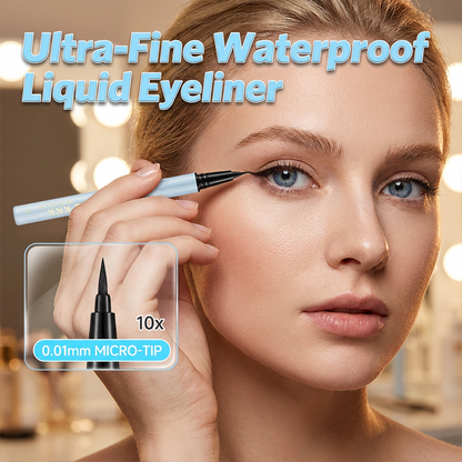 🌸 1 kopen, 1 gratis 🌸 Waterdichte fijne eyelinerpen 👁️