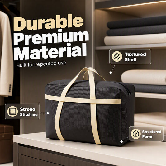 📦 50% korting! Veelzijdige opbergtas – waterbestendig, verstevigde handvatten & dubbele rits. Verkrijgbaar in 6 maten – voor kleding, dekens & speelgoed! ✨🏠