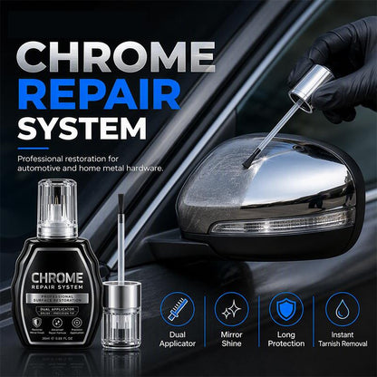 🛠️ Koop 2, krijg 1 GRATIS! Professionele Chroom Reparatiepen | Voor het Bijwerken van Kleine Krassen & Slijtage | Eenvoudig in Gebruik | Handig voor Auto & Metalen Oppervlakken