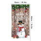 🎄 50% KORTING! ✨ Kerstdeurovertrek voor een directe feestelijke uitstraling – Levendige ontwerpen met de Kerstman en een sneeuwpop, kleurvast premium polyester en eenvoudig op te hangen – Feestelijke sfeer voor deuren, muren en achtergronden NL