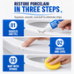 ⏰Witte reparatiepasta voor toiletporselein