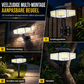 Zonne-sensorlamp met 3 koppen en bewegingsmelder