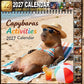 📅 Grappige capibara-kalender voor 2027