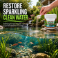🐟 50% korting! Vijverwater helderheidspoeder – natuurlijke bacteriën verteren bodemslib & helderen water op. Eenvoudig in 3 stappen – voor alle vijvermaten! ✨💧