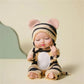 🍼 Mini-Babypoppenset met Dierenoutfits