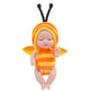 🍼 Mini-Babypoppenset met Dierenoutfits