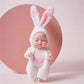 🍼 Mini-Babypoppenset met Dierenoutfits