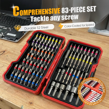 ❄️ Summerfresh 50% KORTING! 🔧 83-delige S2-bitset – Eén overzichtelijke set voor al je dagelijkse klusjes