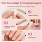 Delen onmiddellijk gladmaken! Natuurlijke opvuller voor nagelribbels