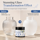 🎨 50% korting! DIY glasfrostverf – maak transparant glas matglanzend, gelijkmatig & krasbestendig. Inclusief spons, 30 ml – voor vazen, kaarsenhouders & potten! ✨🪟