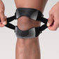 ⏳ Tijdelijke aanbieding⏳ Verstelbare patella knieband met dubbele banden en siliconen pads Open ontwerp met instelbare sluitingen In zwart grijs roze of blauw 1 stuk