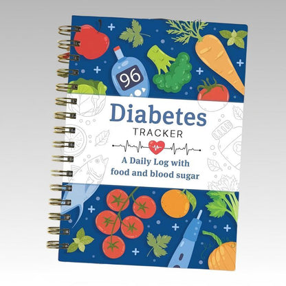 Diabetesdagboek met voedingsmiddelenlijst