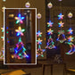 🎄 Kerstraamverlichting met Zuignappen