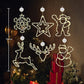 🎄 Kerstraamverlichting met Zuignappen