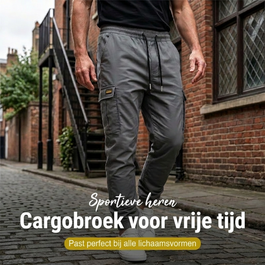 👖50% KORTING🏃 Werkkleding-joggingbroek | Trekkoord in de taille · Duurzaam polyester · Taps toelopende pijpen · Meerdere zakken
