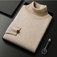 Herensweater van premium kasjmier in effen kleur