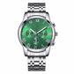 Waterdichte Glow-in-the-Dark Horloge voor Heren